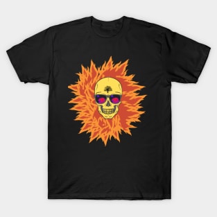 hot skull T-Shirt